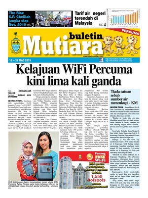 cover image of Buletin Mutiara 16-31 Mac 2015